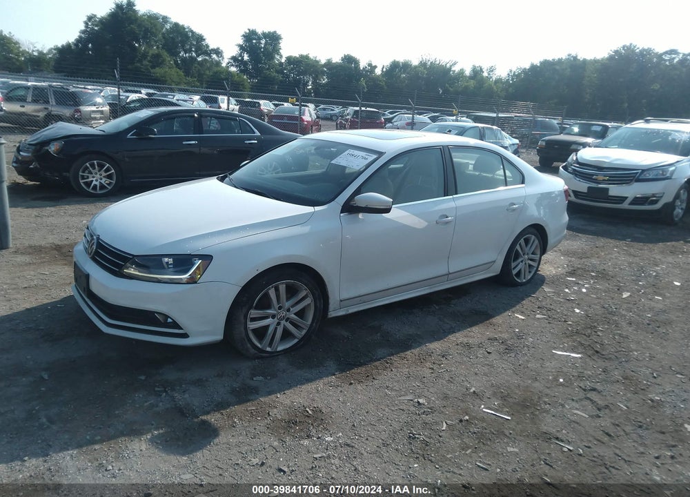 2017 VOLKSWAGEN JETTA 1.8T SEL VIN: 3VWL17AJ7HM233020