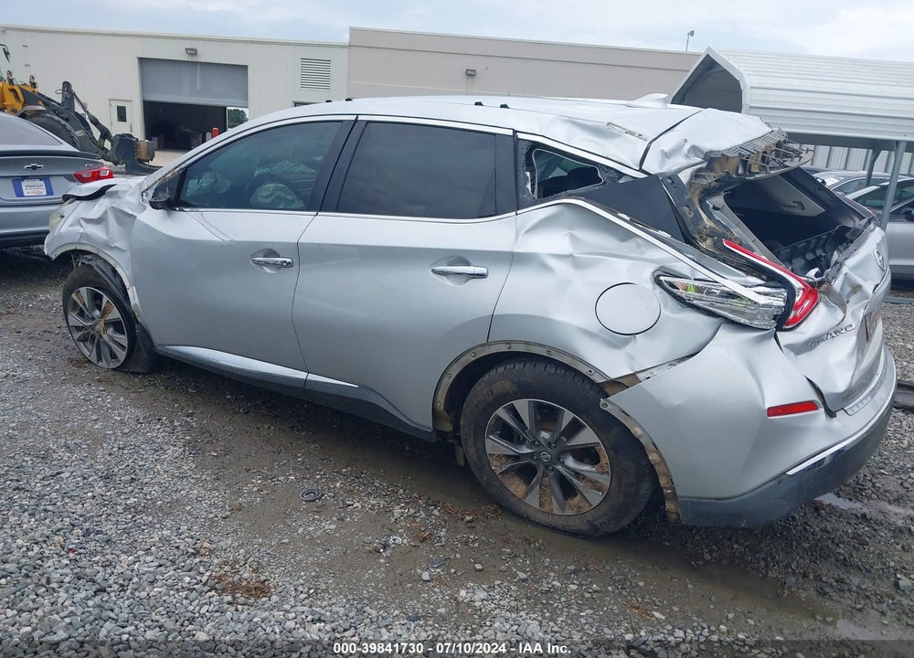 2017 NISSAN MURANO SL VIN: 5N1AZ2MG1HN170701