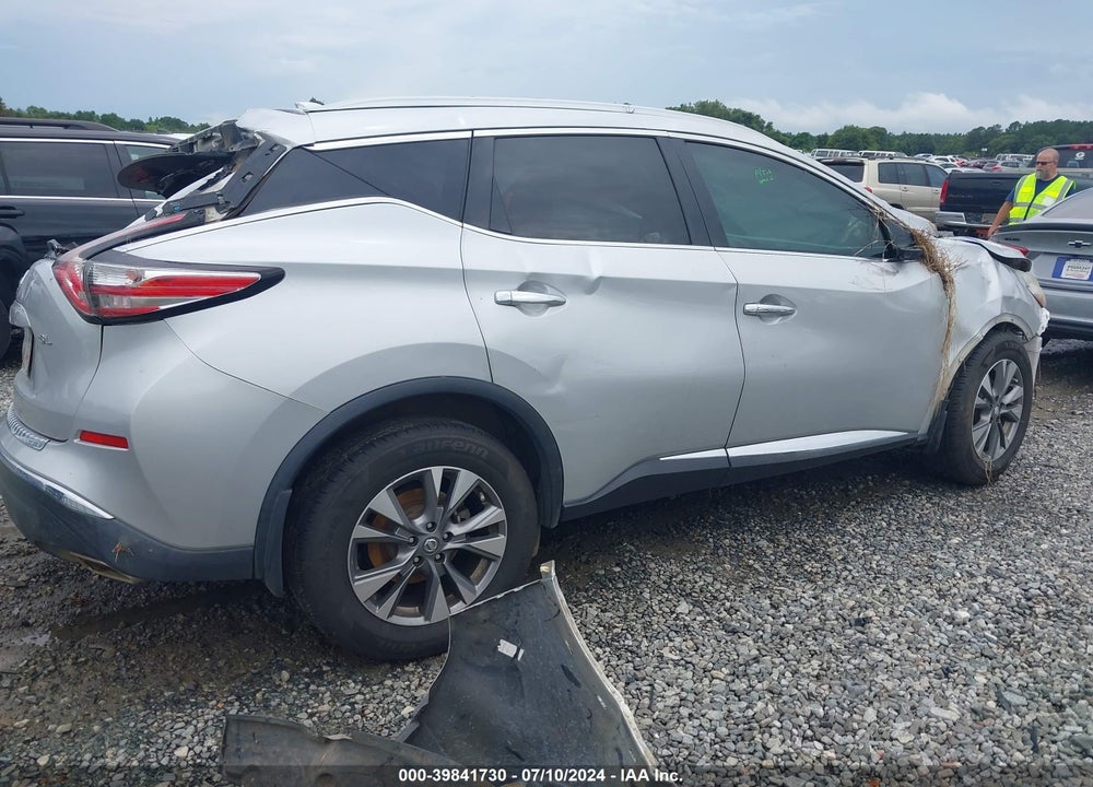2017 NISSAN MURANO SL VIN: 5N1AZ2MG1HN170701