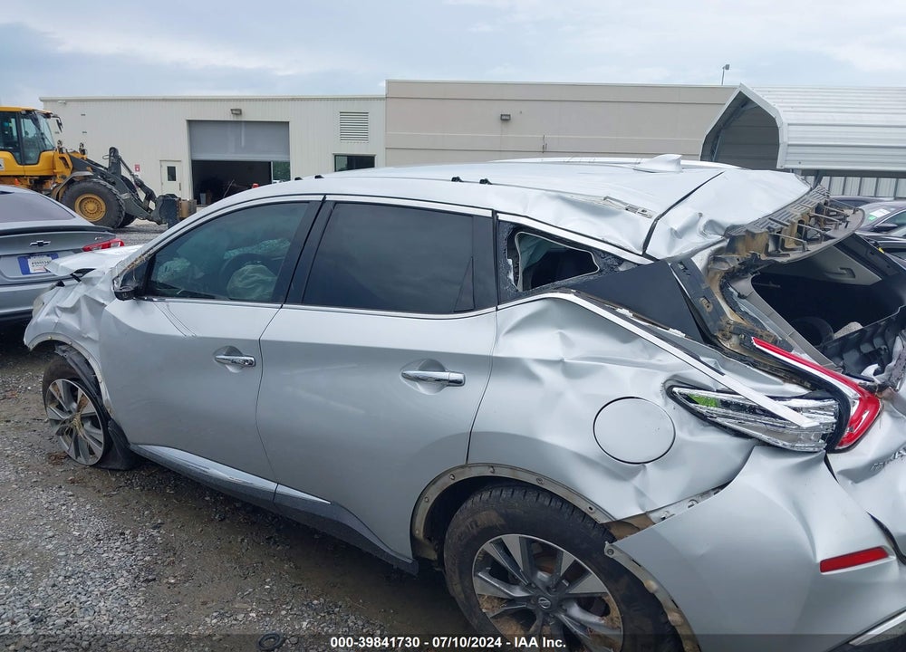2017 NISSAN MURANO SL VIN: 5N1AZ2MG1HN170701
