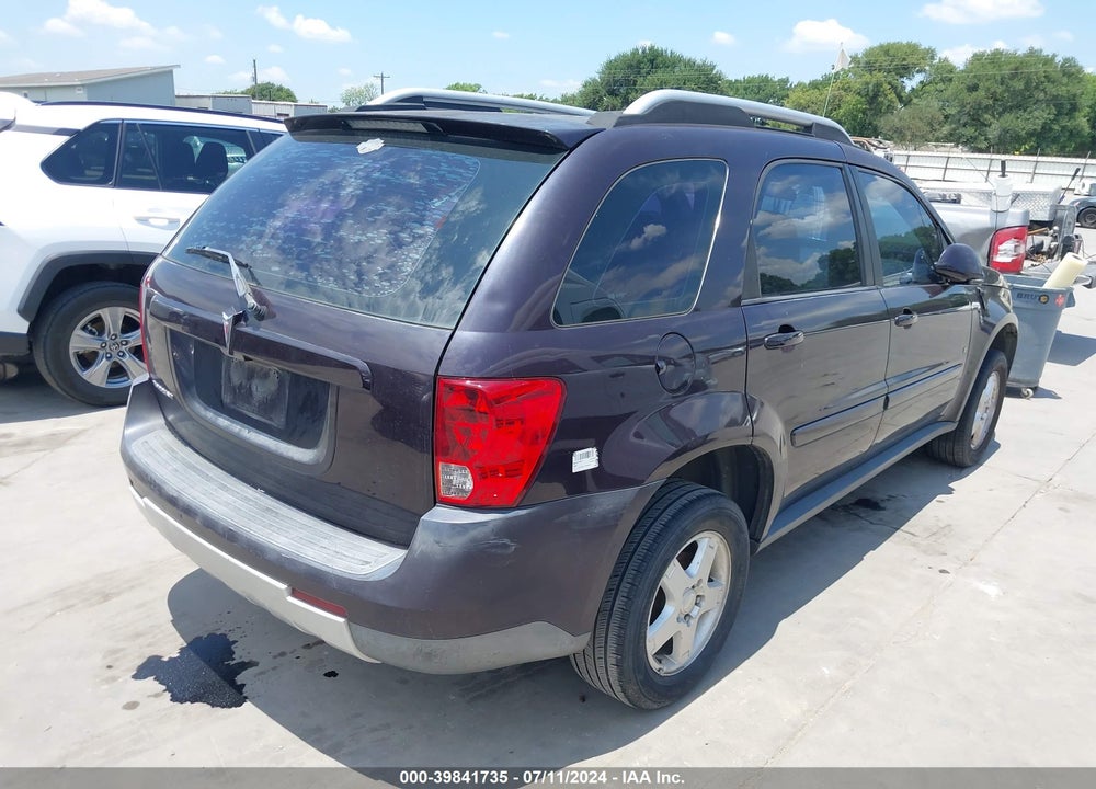 2006 PONTIAC TORRENT VIN: 2CKDL63F766190500