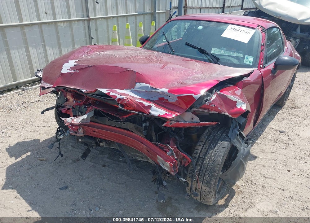 2019 MAZDA MX-5 MIATA RF CLUB VIN: JM1NDAL72K0308587