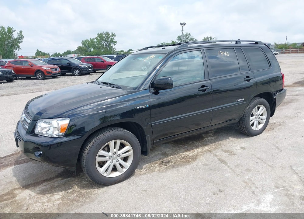 2006 TOYOTA HIGHLANDER HYBRID LIMITED V6 VIN: JTEEW21A460031196