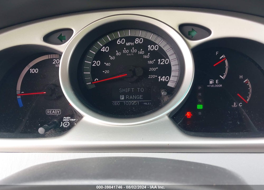 2006 TOYOTA HIGHLANDER HYBRID LIMITED V6 VIN: JTEEW21A460031196