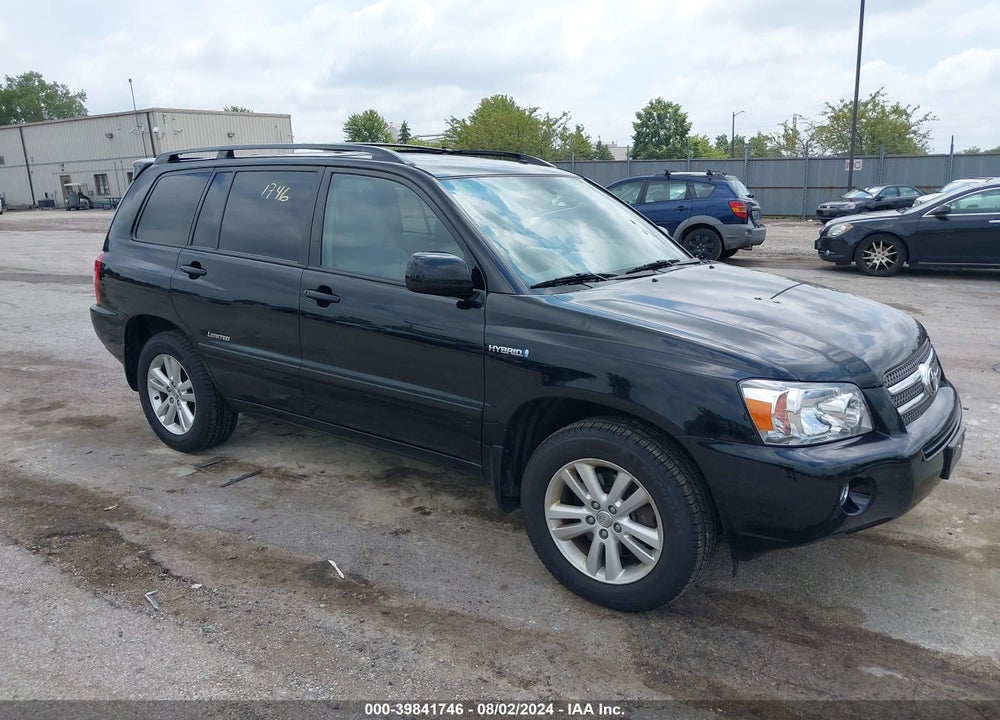 2006 TOYOTA HIGHLANDER HYBRID LIMITED V6 VIN: JTEEW21A460031196