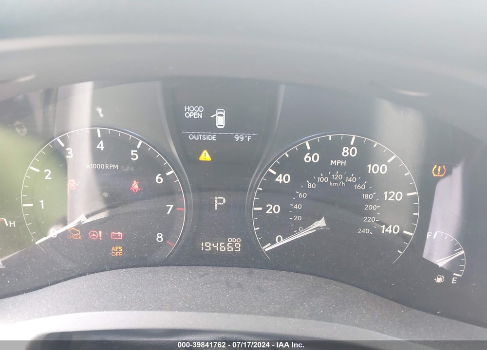 2010 LEXUS RX 350 VIN: 2T2ZK1BA5AC007042