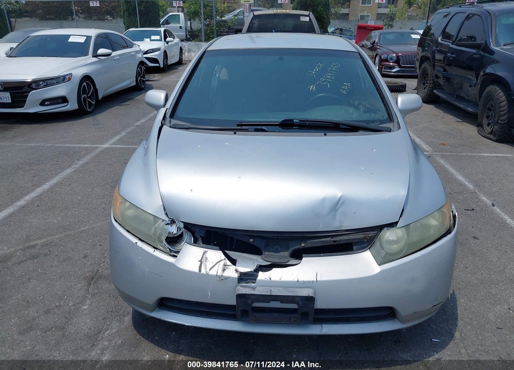 2006 HONDA CIVIC LX VIN: 1HGFA16506L066332