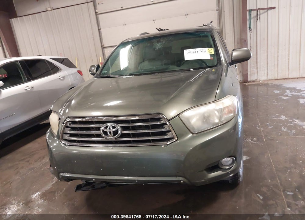2008 TOYOTA HIGHLANDER SPORT VIN: JTEES43A382077727