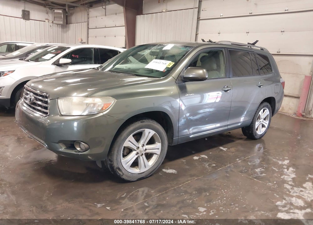 2008 TOYOTA HIGHLANDER SPORT VIN: JTEES43A382077727