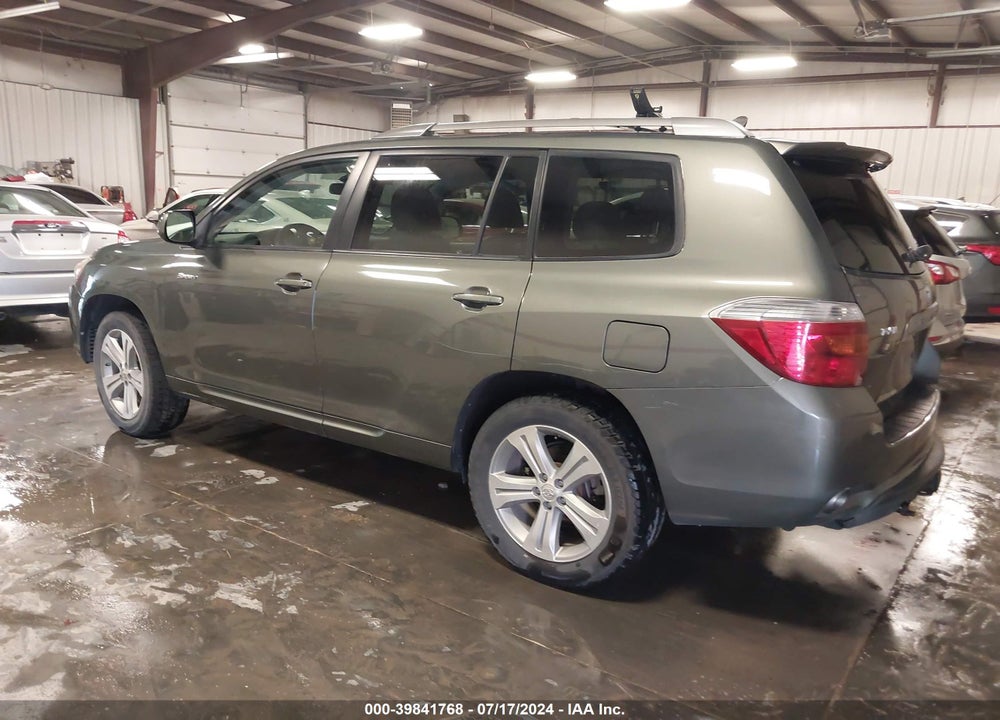 2008 TOYOTA HIGHLANDER SPORT VIN: JTEES43A382077727