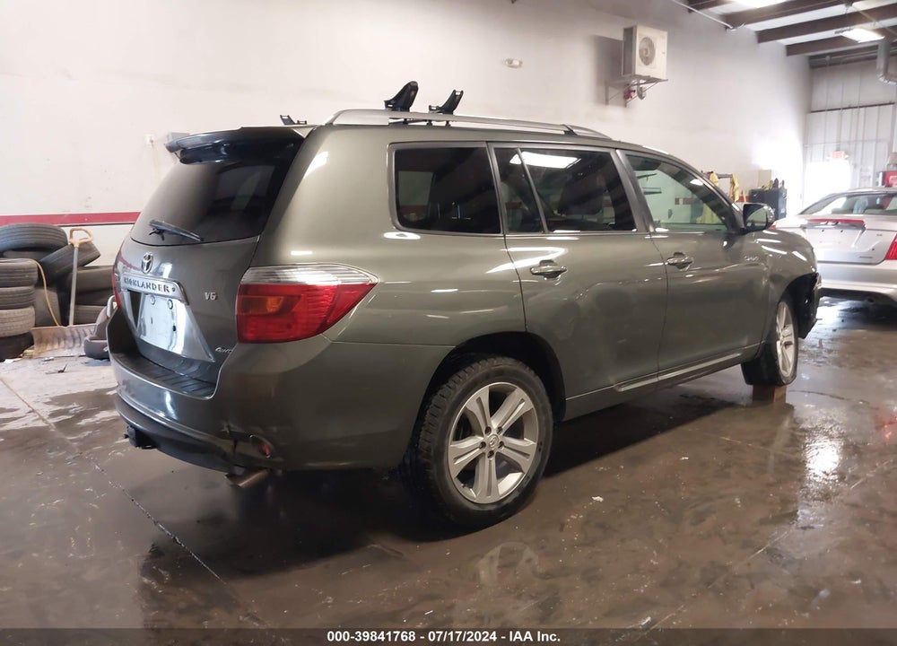 2008 TOYOTA HIGHLANDER SPORT VIN: JTEES43A382077727