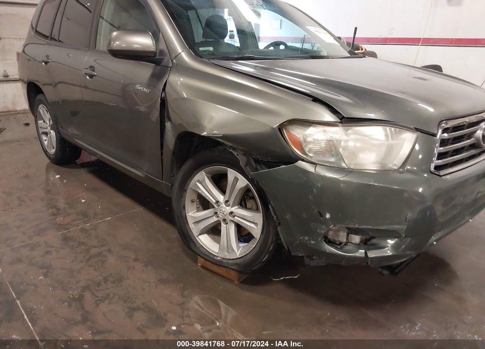 2008 TOYOTA HIGHLANDER SPORT VIN: JTEES43A382077727