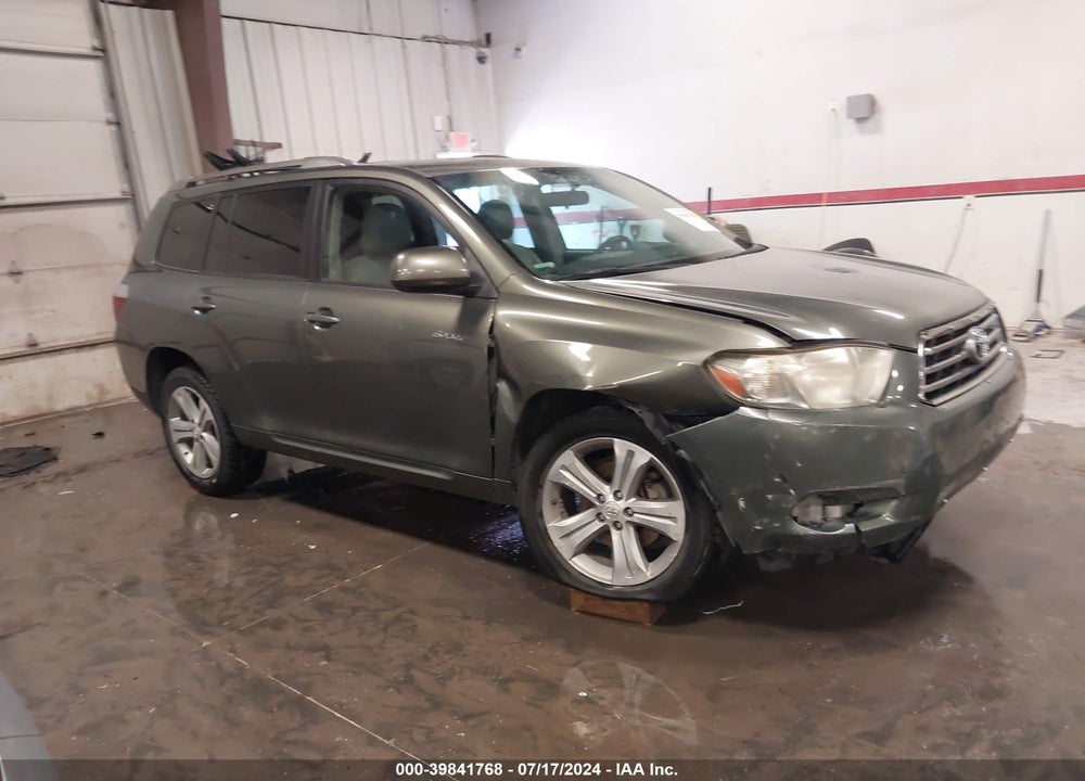 2008 TOYOTA HIGHLANDER SPORT VIN: JTEES43A382077727