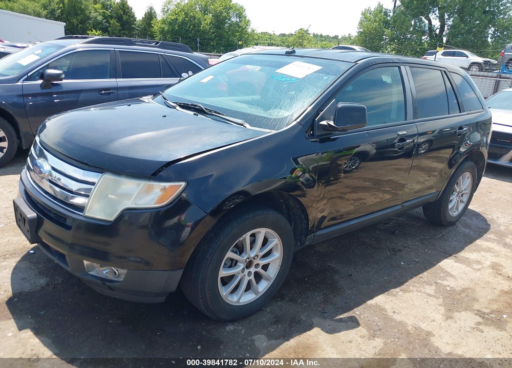 2007 FORD EDGE SEL VIN: 2FMDK48C37BA55984
