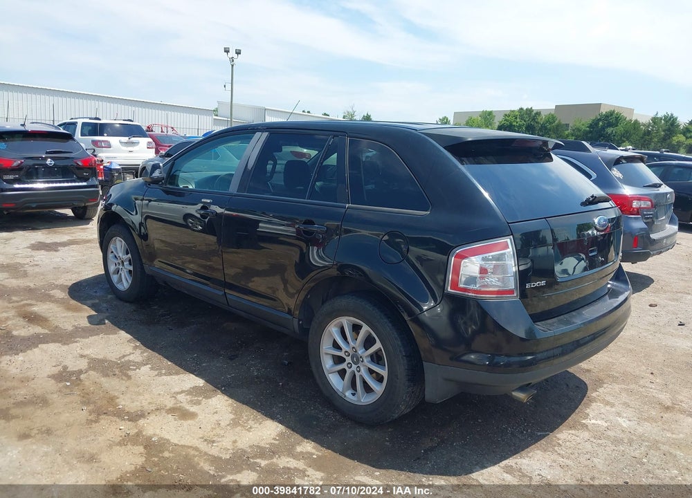 2007 FORD EDGE SEL VIN: 2FMDK48C37BA55984
