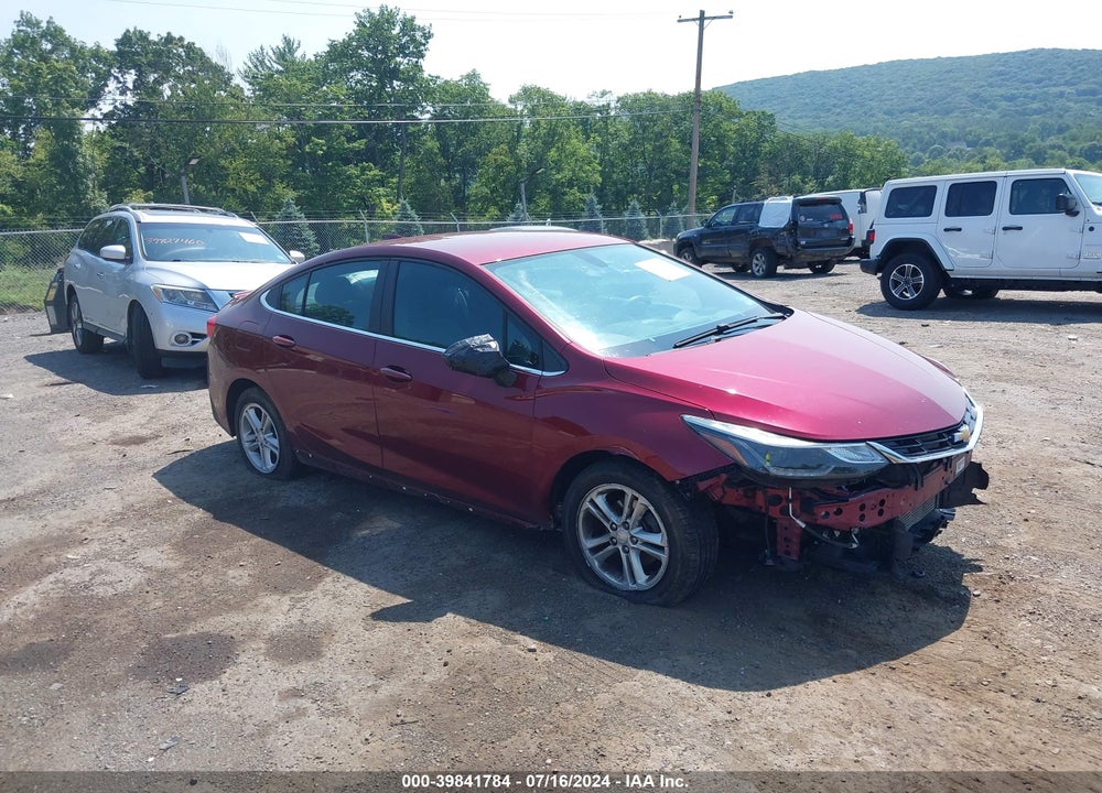 2016 CHEVROLET CRUZE LT AUTO VIN: 1G1BE5SM4G7299106