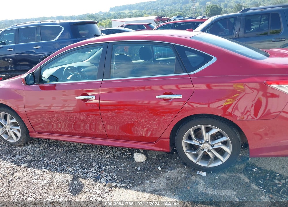 2013 NISSAN SENTRA SR VIN: 3N1AB7AP0DL729548