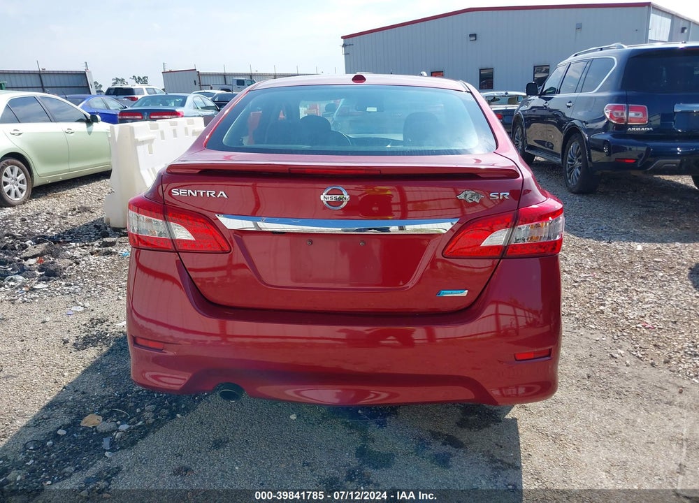 2013 NISSAN SENTRA SR VIN: 3N1AB7AP0DL729548