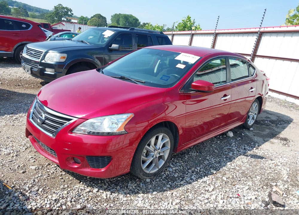 2013 NISSAN SENTRA SR VIN: 3N1AB7AP0DL729548