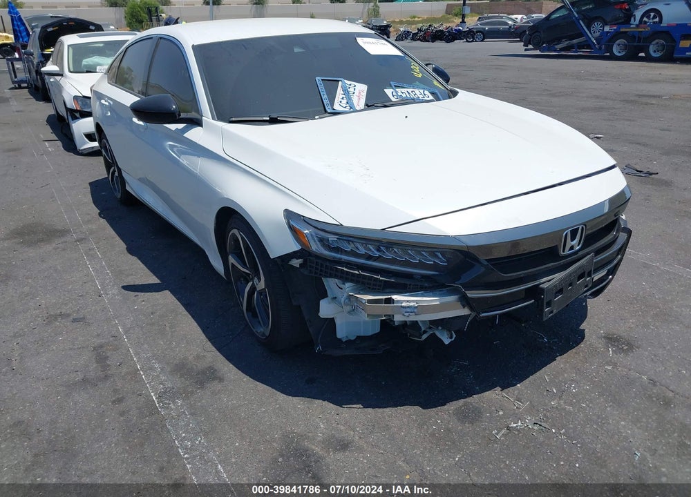2022 HONDA ACCORD SPORT VIN: 1HGCV1F3XNA093313