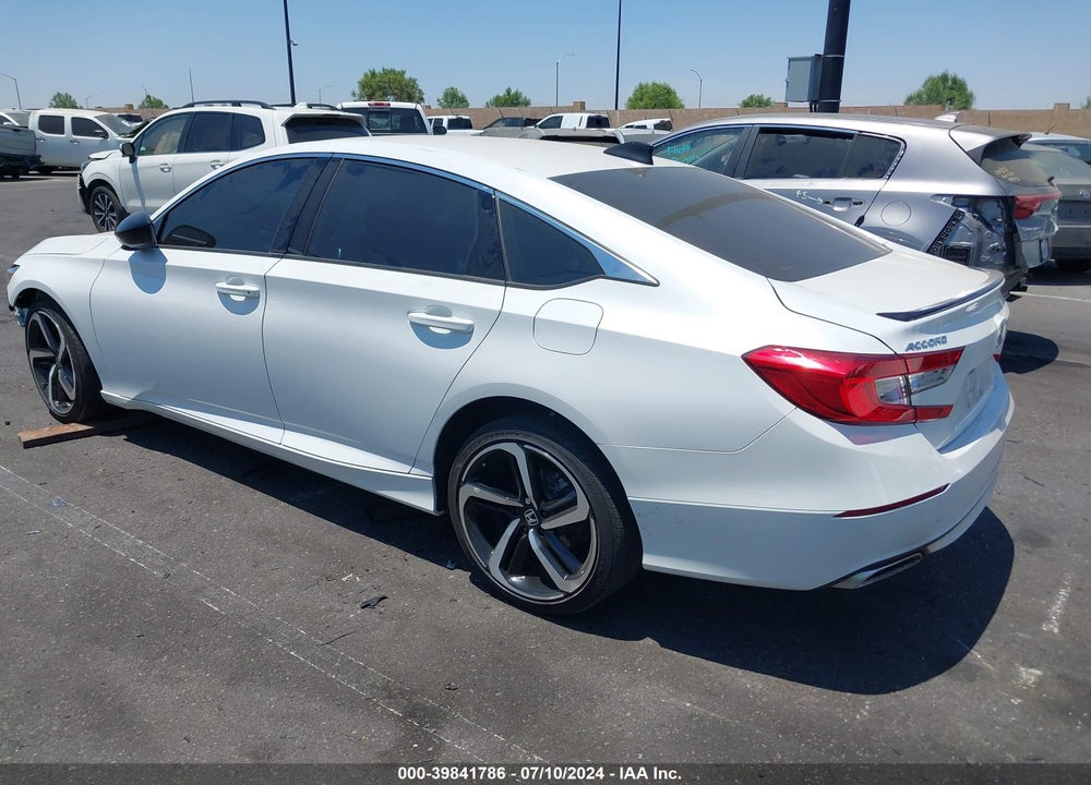 2022 HONDA ACCORD SPORT VIN: 1HGCV1F3XNA093313