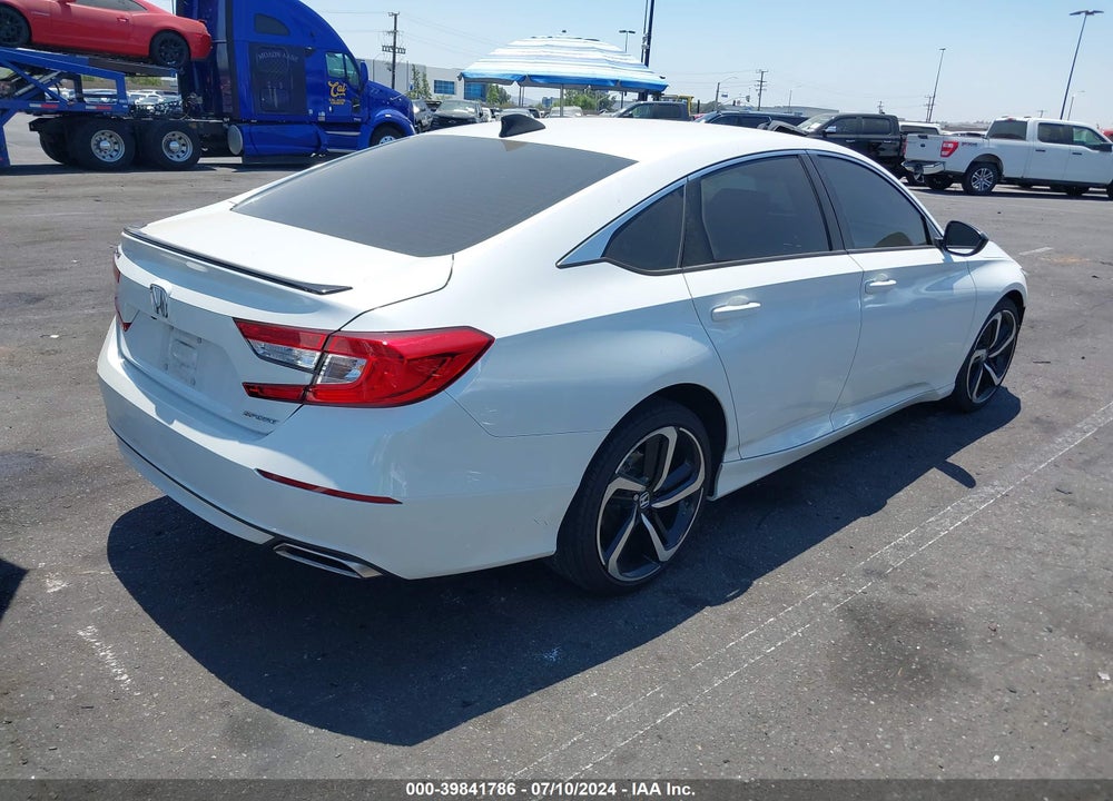 2022 HONDA ACCORD SPORT VIN: 1HGCV1F3XNA093313