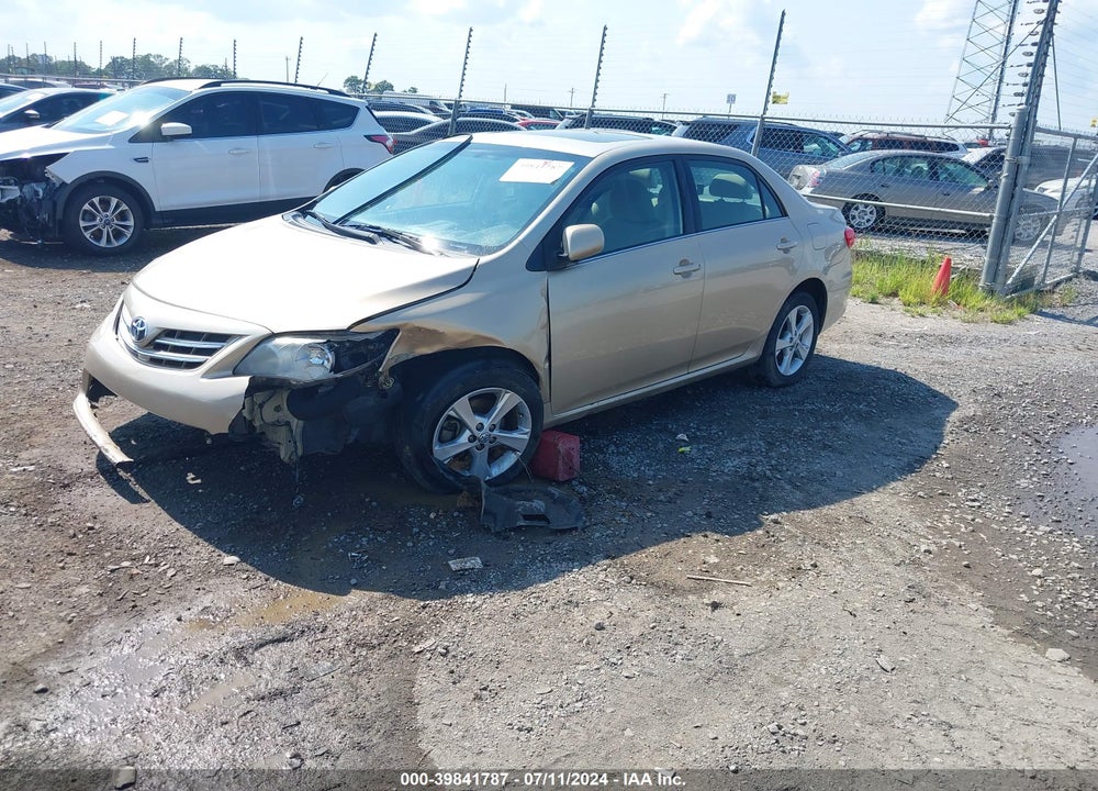 2013 TOYOTA COROLLA LE VIN: 5YFBU4EE8DP158669