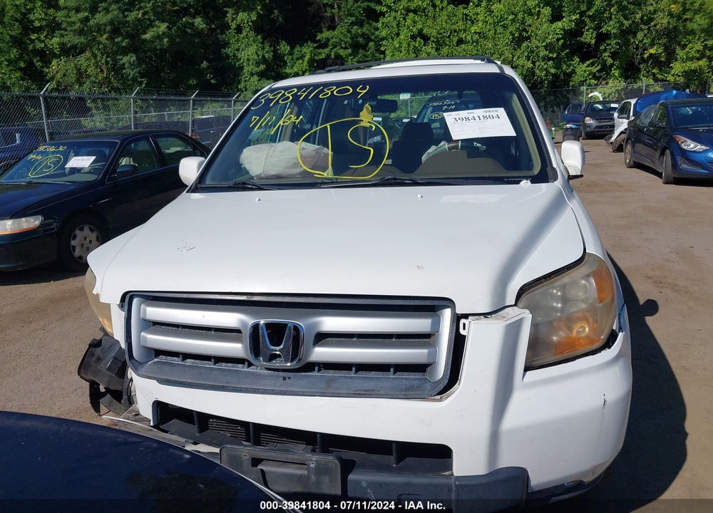 2008 HONDA PILOT EX-L VIN: 5FNYF18548B003763