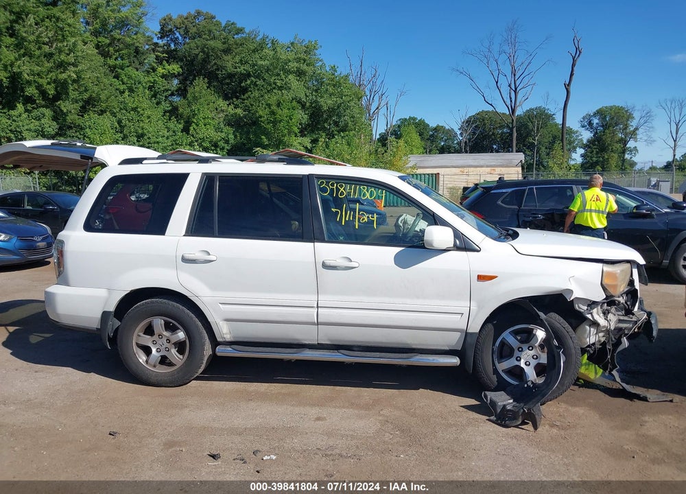 2008 HONDA PILOT EX-L VIN: 5FNYF18548B003763