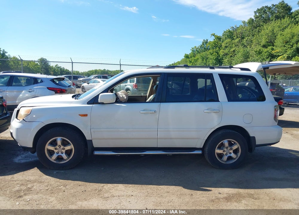 2008 HONDA PILOT EX-L VIN: 5FNYF18548B003763