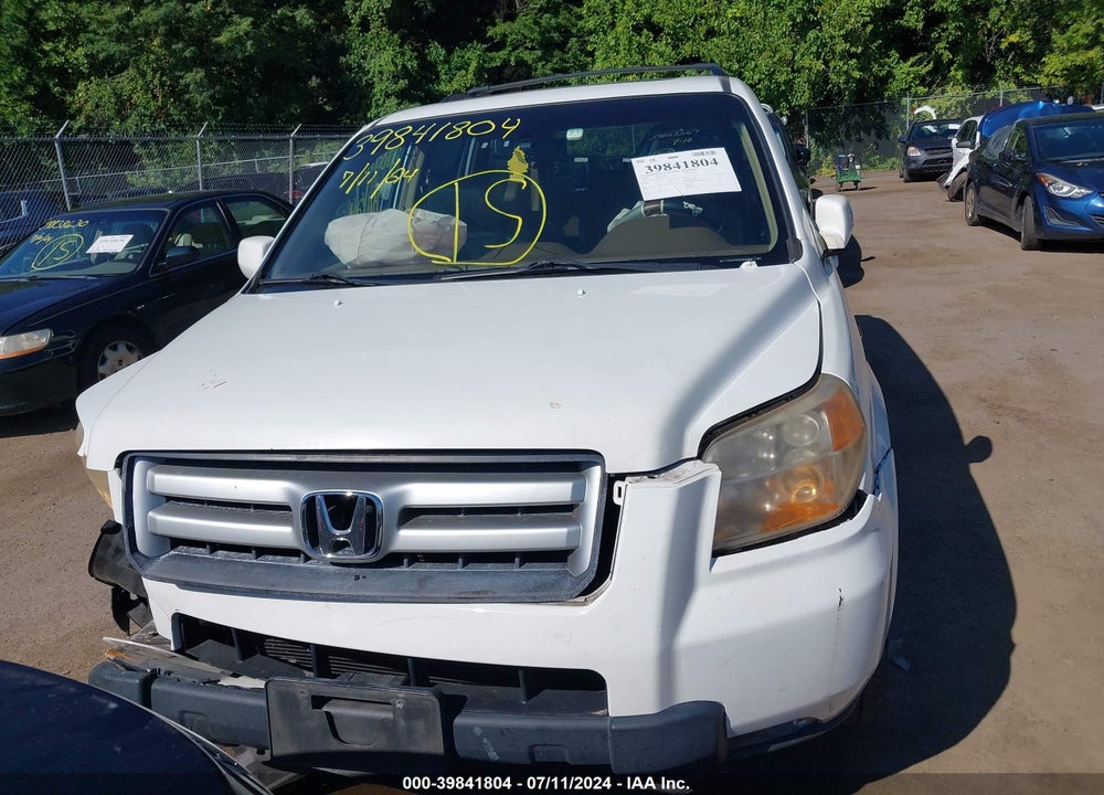 2008 HONDA PILOT EX-L VIN: 5FNYF18548B003763