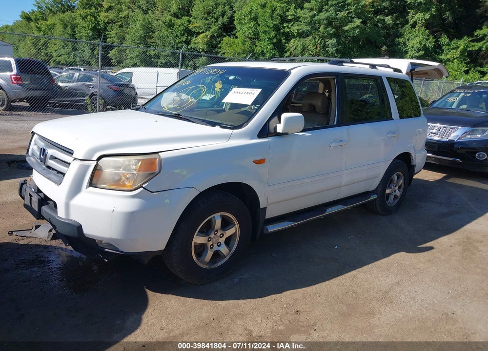 2008 HONDA PILOT EX-L VIN: 5FNYF18548B003763