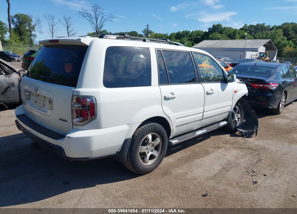 2008 HONDA PILOT EX-L VIN: 5FNYF18548B003763