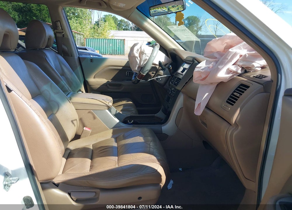 2008 HONDA PILOT EX-L VIN: 5FNYF18548B003763