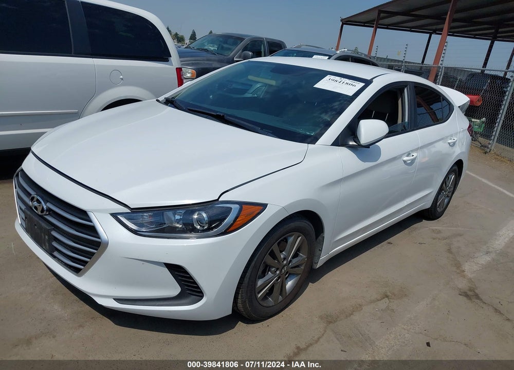 2018 HYUNDAI ELANTRA SEL VIN: 5NPD84LF9JH397701