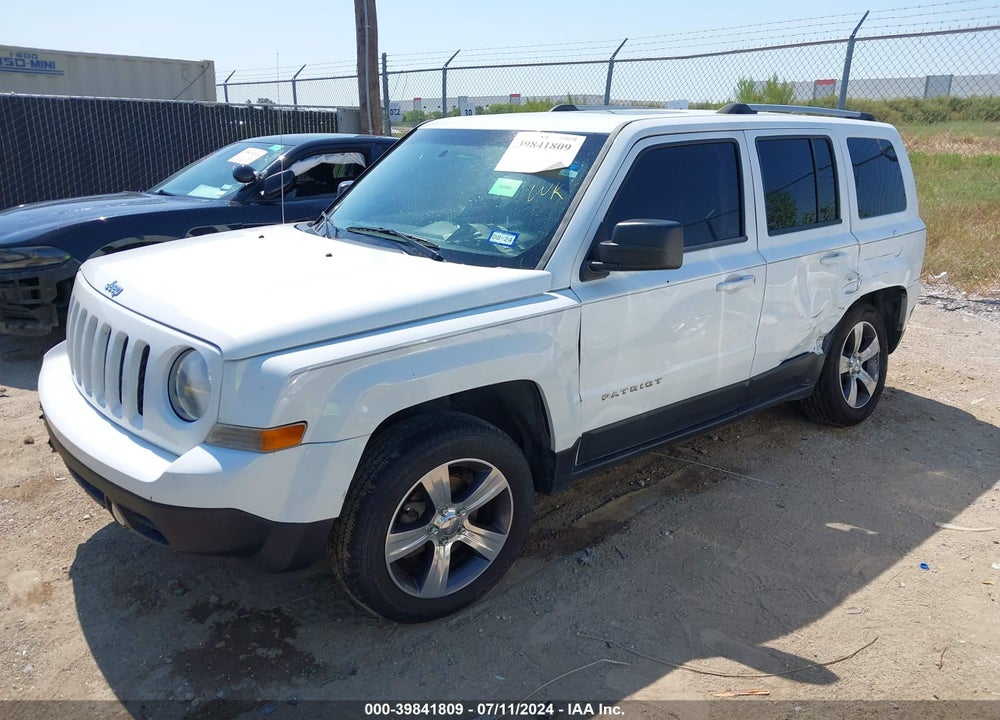 2016 JEEP PATRIOT HIGH ALTITUDE EDITION VIN: 1C4NJPFA0GD502974