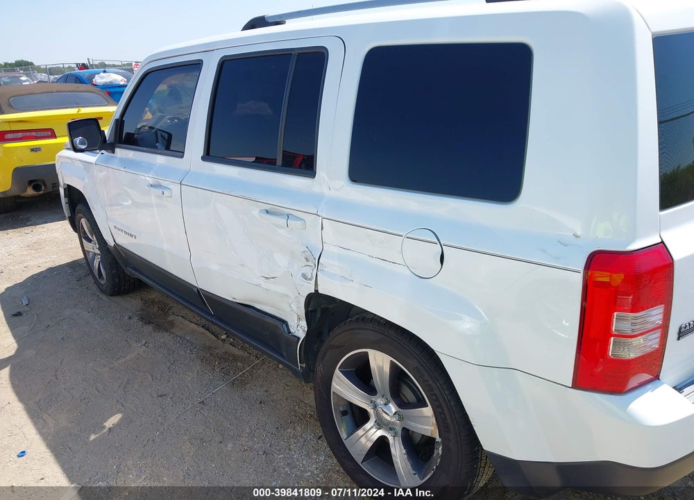 2016 JEEP PATRIOT HIGH ALTITUDE EDITION VIN: 1C4NJPFA0GD502974