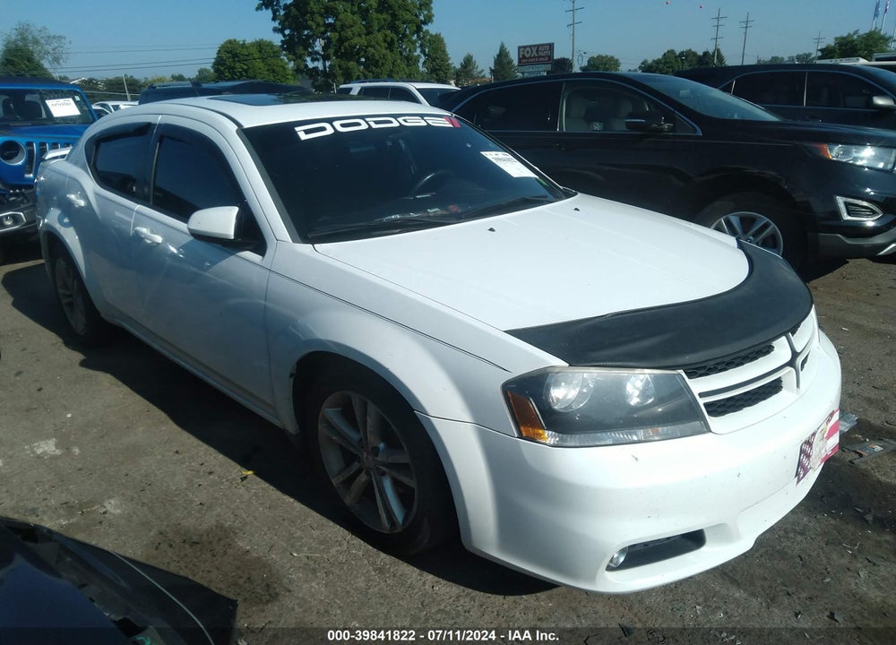2013 AVENGER DODGE  SXT VIN: 1C3CDZCG5DN552735