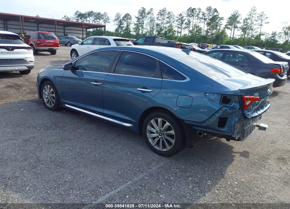2017 HYUNDAI SONATA SPORT VIN: 5NPE34AF9HH488497