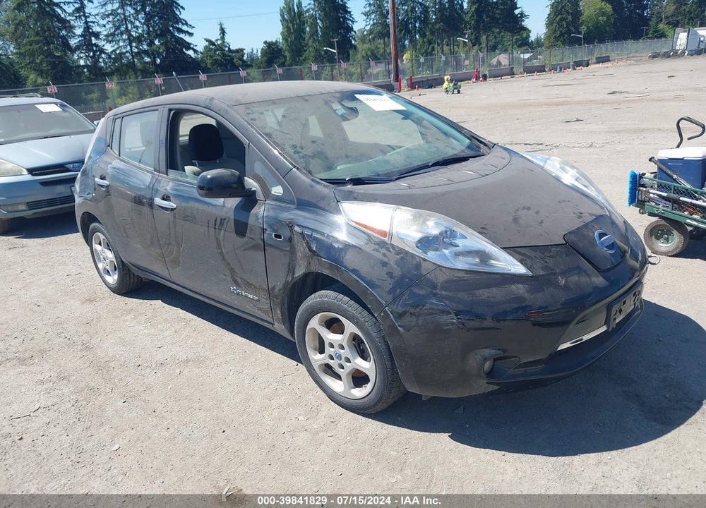 2011 NISSAN LEAF SL VIN: JN1AZ0CP8BT008192