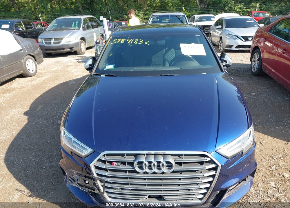 2017 AUDI S3 2.0T PREMIUM PLUS VIN: WAUB1GFF2H1055238