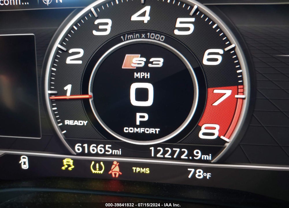 2017 AUDI S3 2.0T PREMIUM PLUS VIN: WAUB1GFF2H1055238