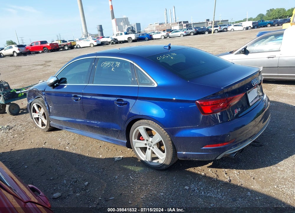 2017 AUDI S3 2.0T PREMIUM PLUS VIN: WAUB1GFF2H1055238