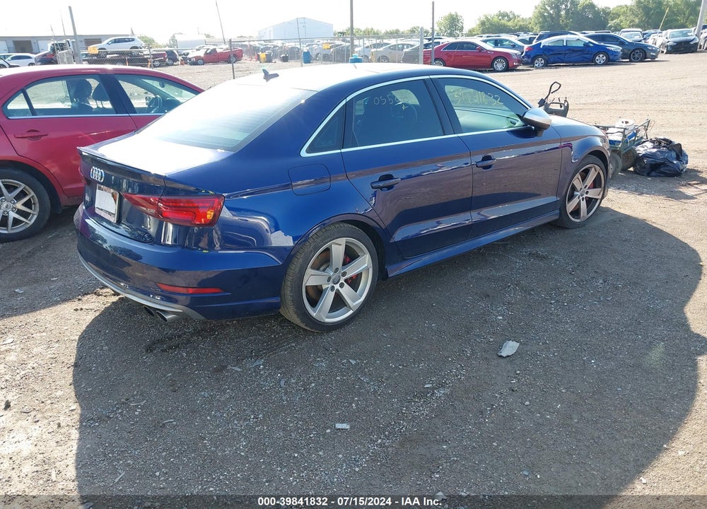 2017 AUDI S3 2.0T PREMIUM PLUS VIN: WAUB1GFF2H1055238