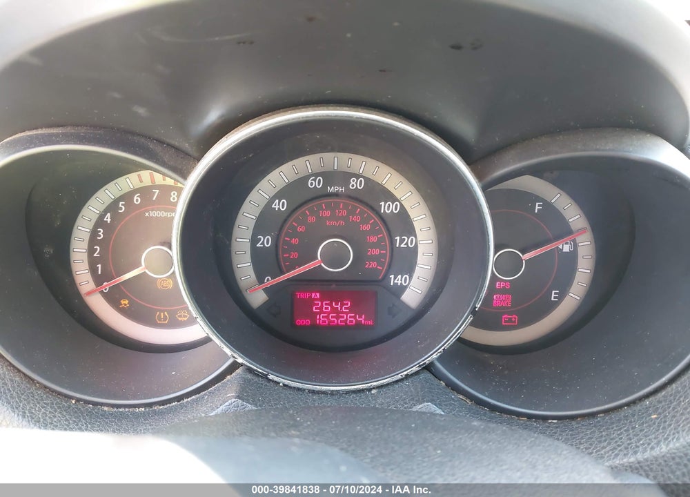2013 KIA FORTE EX VIN: KNAFU4A27D5647829
