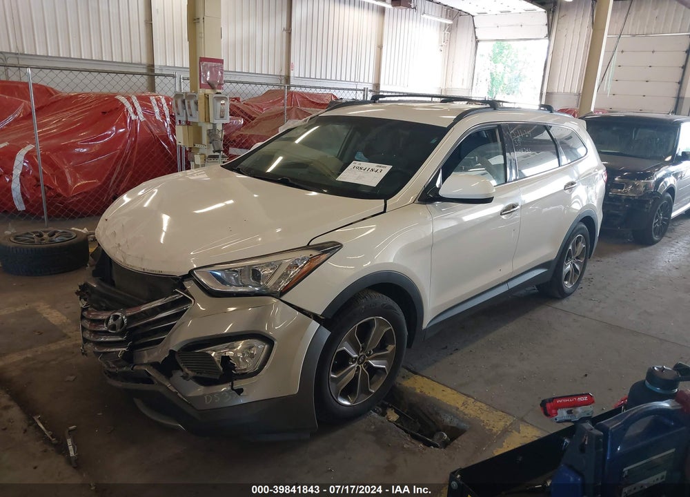 2016 HYUNDAI SANTA FE SE VIN: KM8SM4HF1GU134558