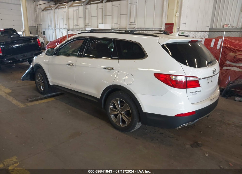 2016 HYUNDAI SANTA FE SE VIN: KM8SM4HF1GU134558