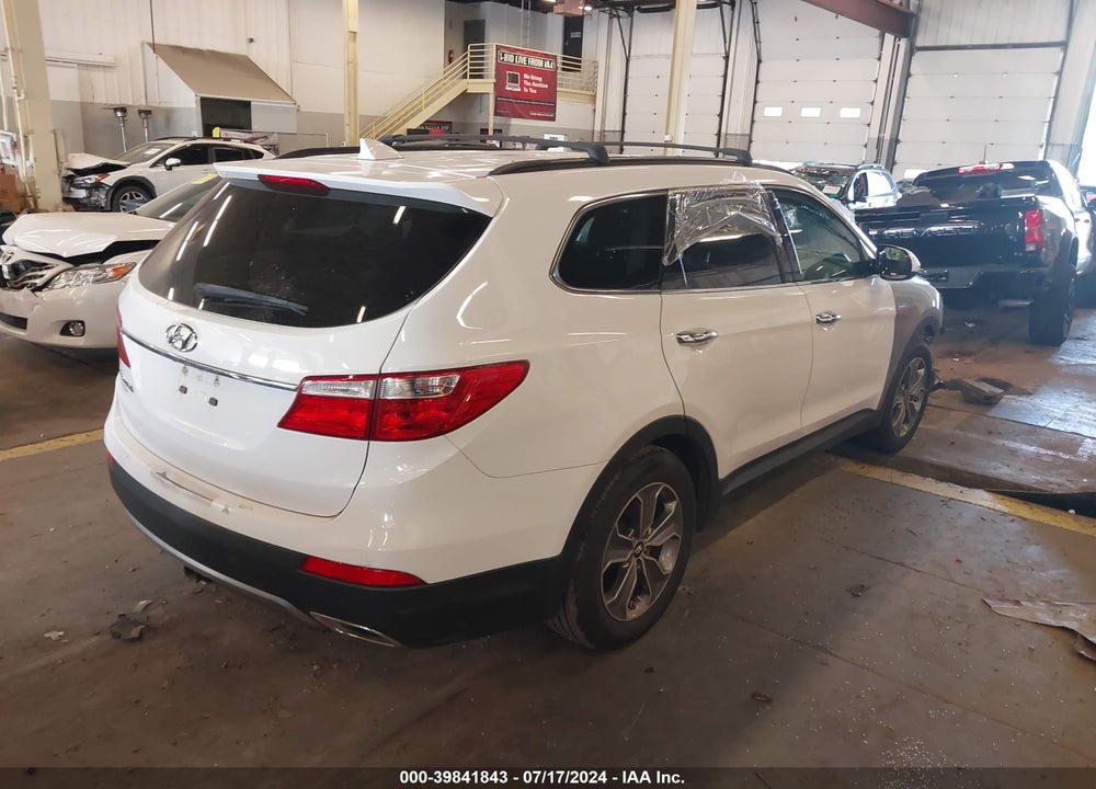 2016 HYUNDAI SANTA FE SE VIN: KM8SM4HF1GU134558