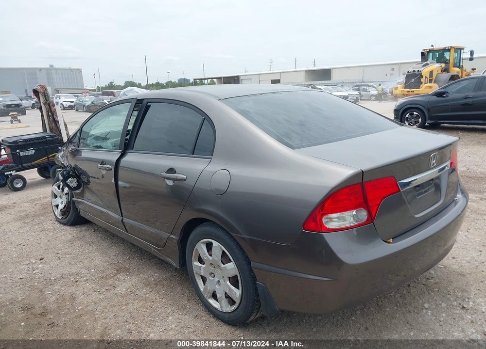 2011 HONDA CIVIC LX VIN: 19XFA1F55BE047065