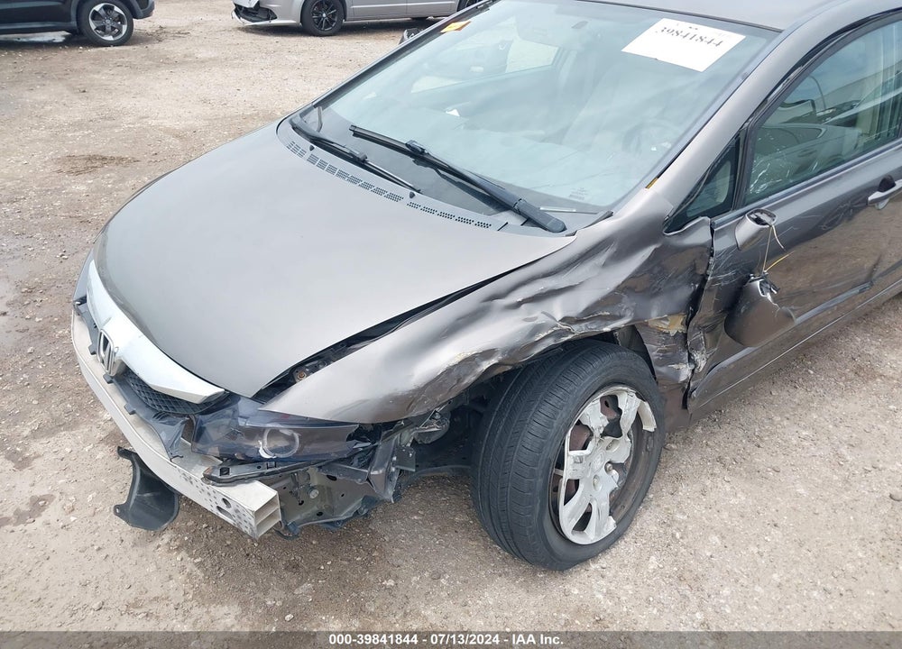 2011 HONDA CIVIC LX VIN: 19XFA1F55BE047065